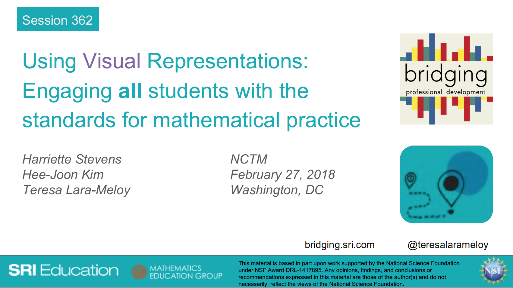 Download the NCTM Bridging Presentation